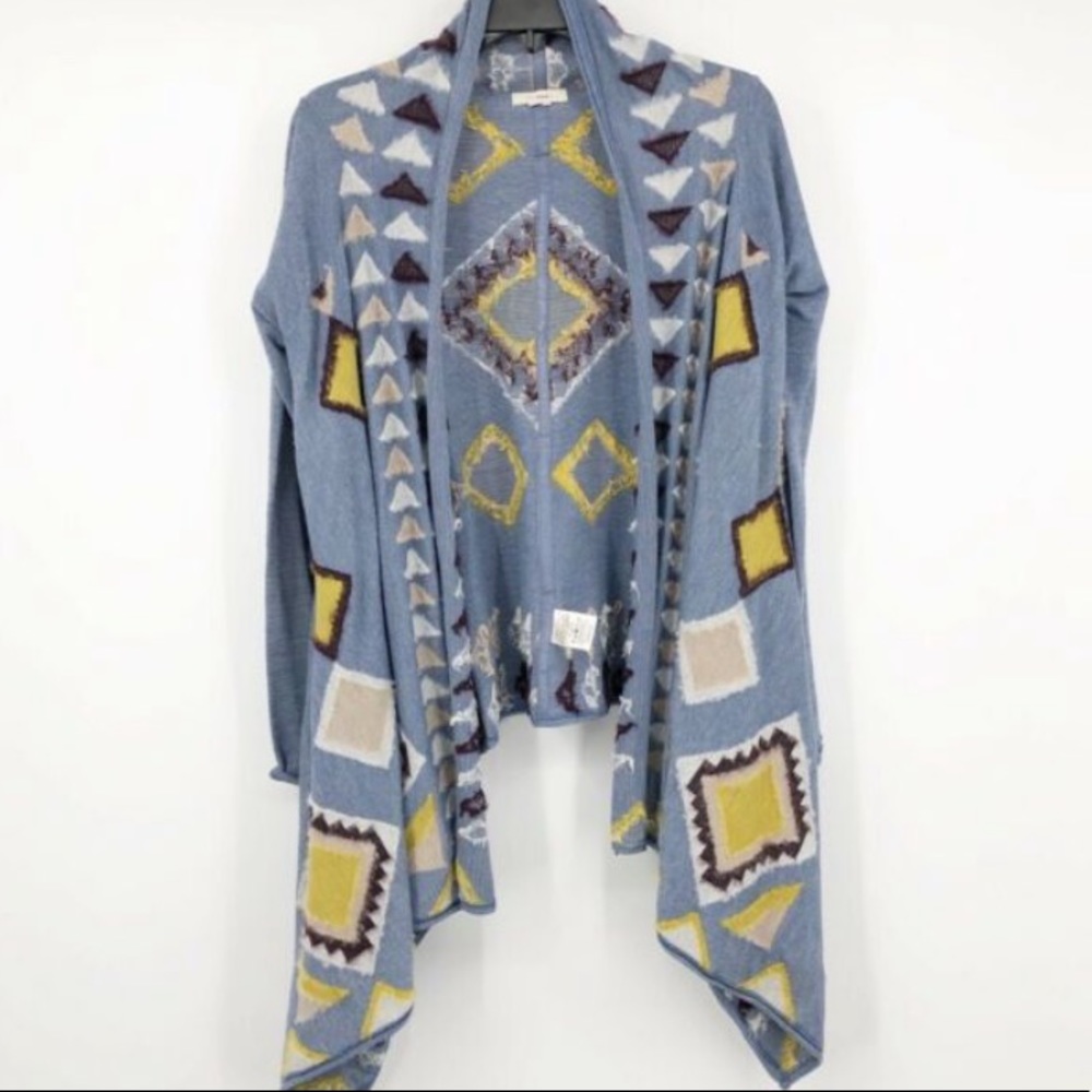 Anthropologie hipster longsleeve blanket southwest